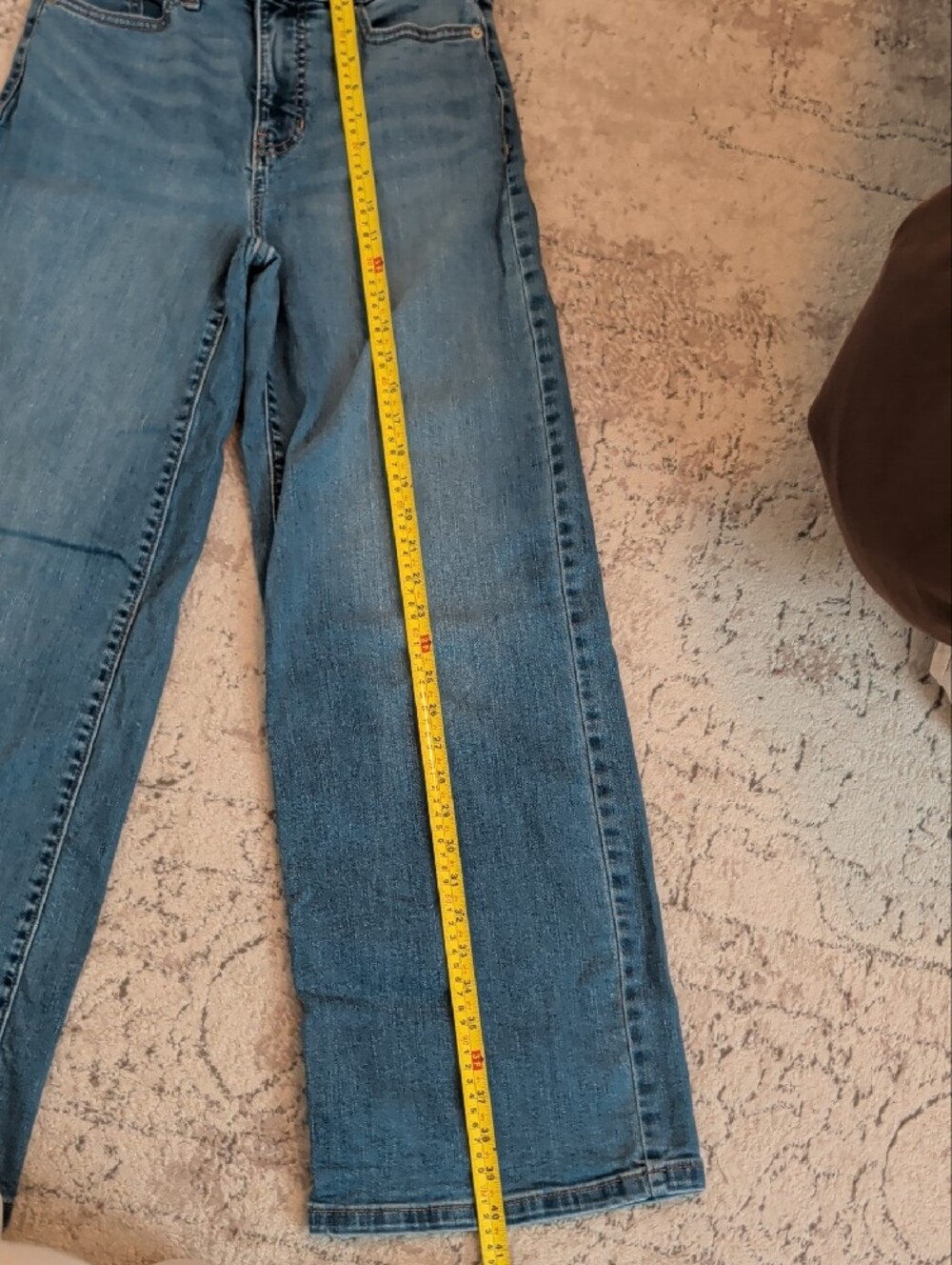 Banana Republic Wide-Leg High-Rise Jeans - Blue denim - Picture 6 of 8